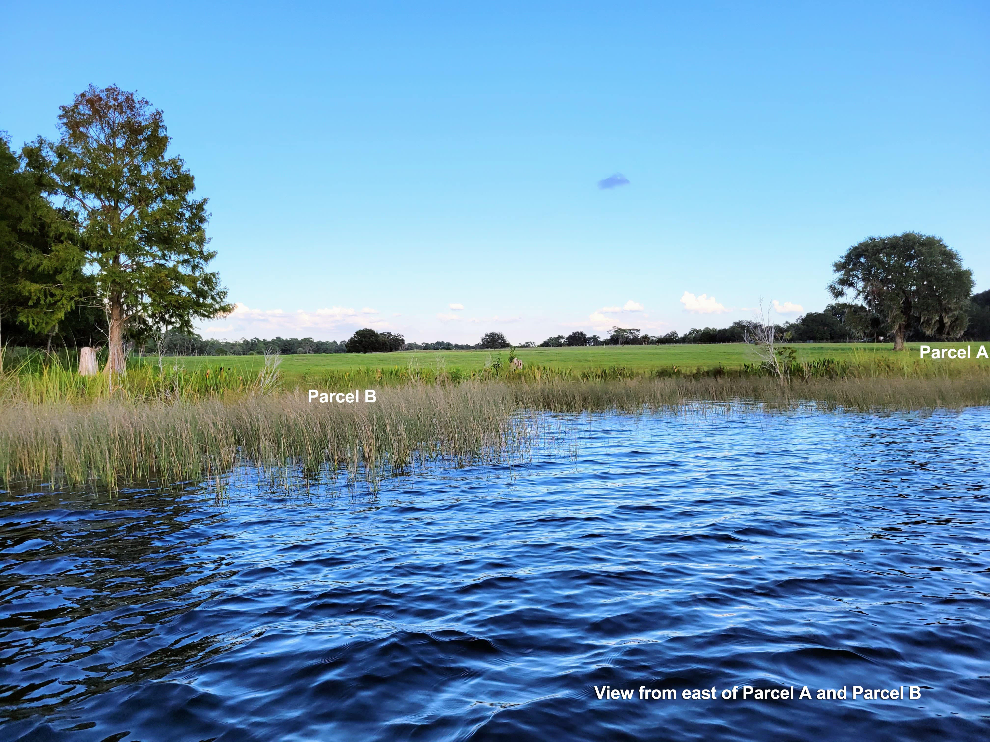 Parcel B from the lake